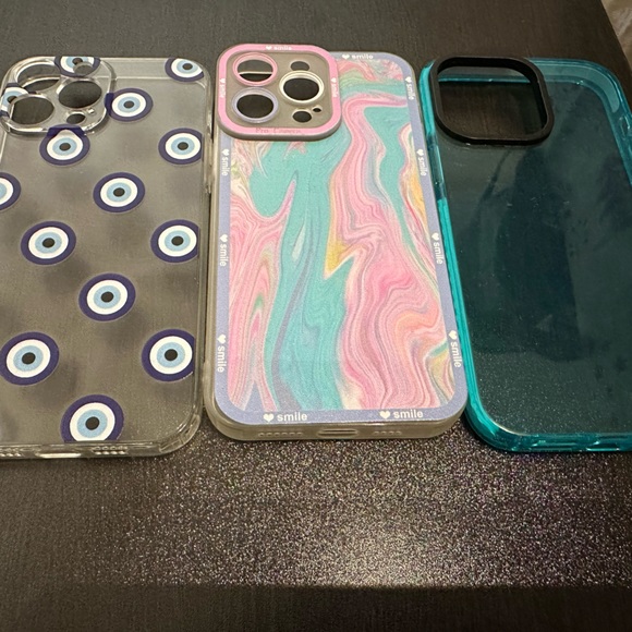 iPhone 14 Pro Max 3 pack phone cases - Picture 1 of 5